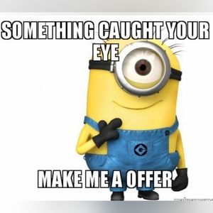Love the item but not the price? Make an offer! It might just be your lucky day!